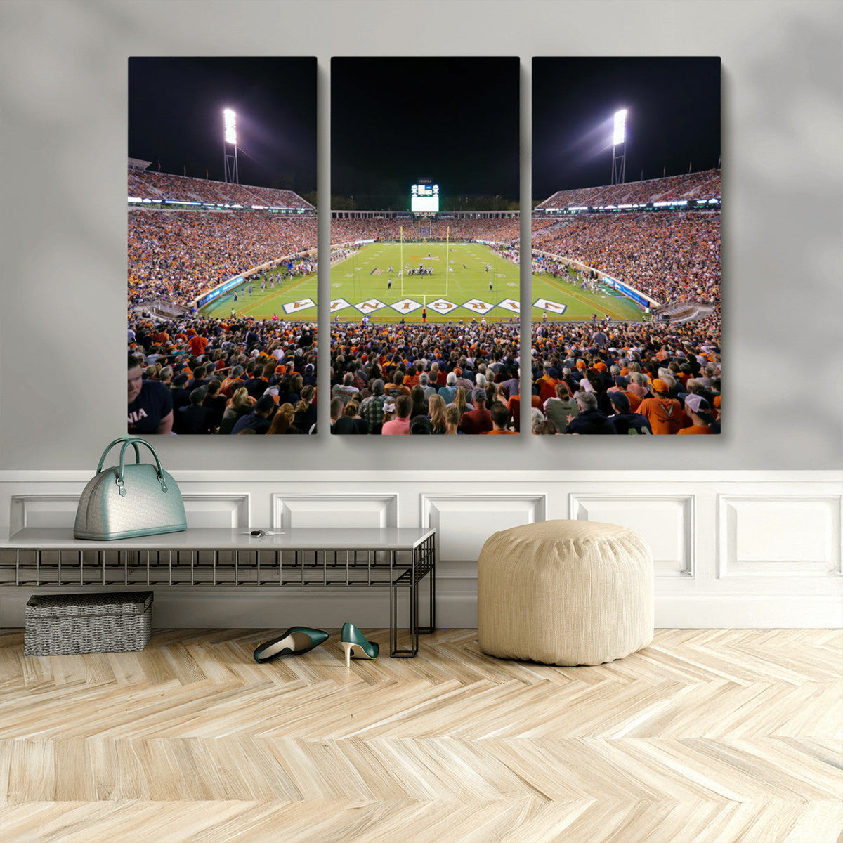 Virginia Cavaliers Football Team Print - Charlottesville