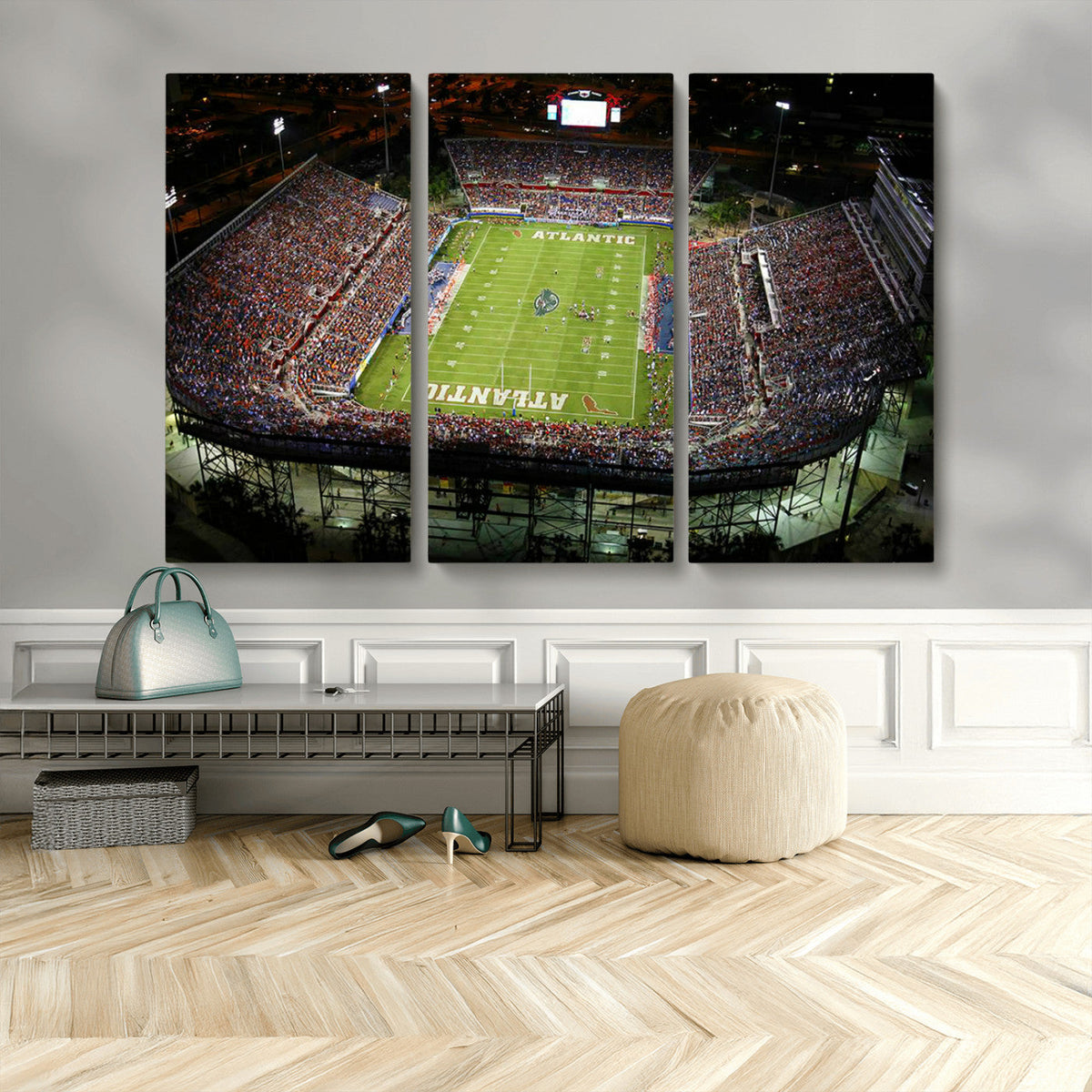 Florida Atlantic University Owls Football Team Print - Boca