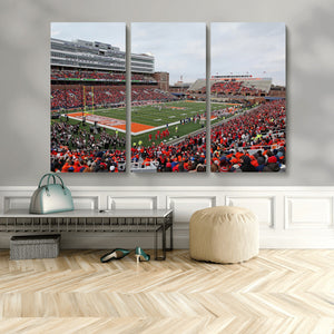 University of Illinois Fighting Illini Football Team Print -