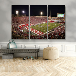Indiana University Hoosiers Football Team Print Canvas -