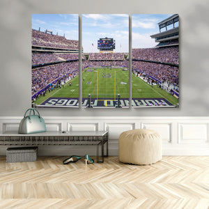 TCU Horned Frogs Football Team Print - Fort Worth Amon G.