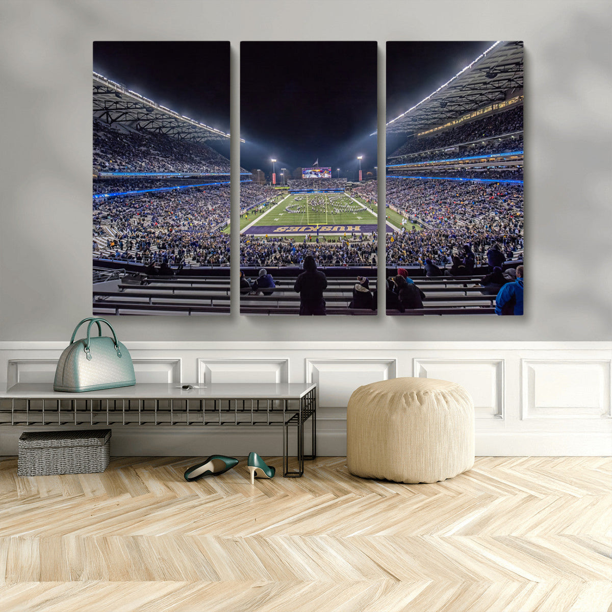 The University of Washington Huskies Football Team Print -