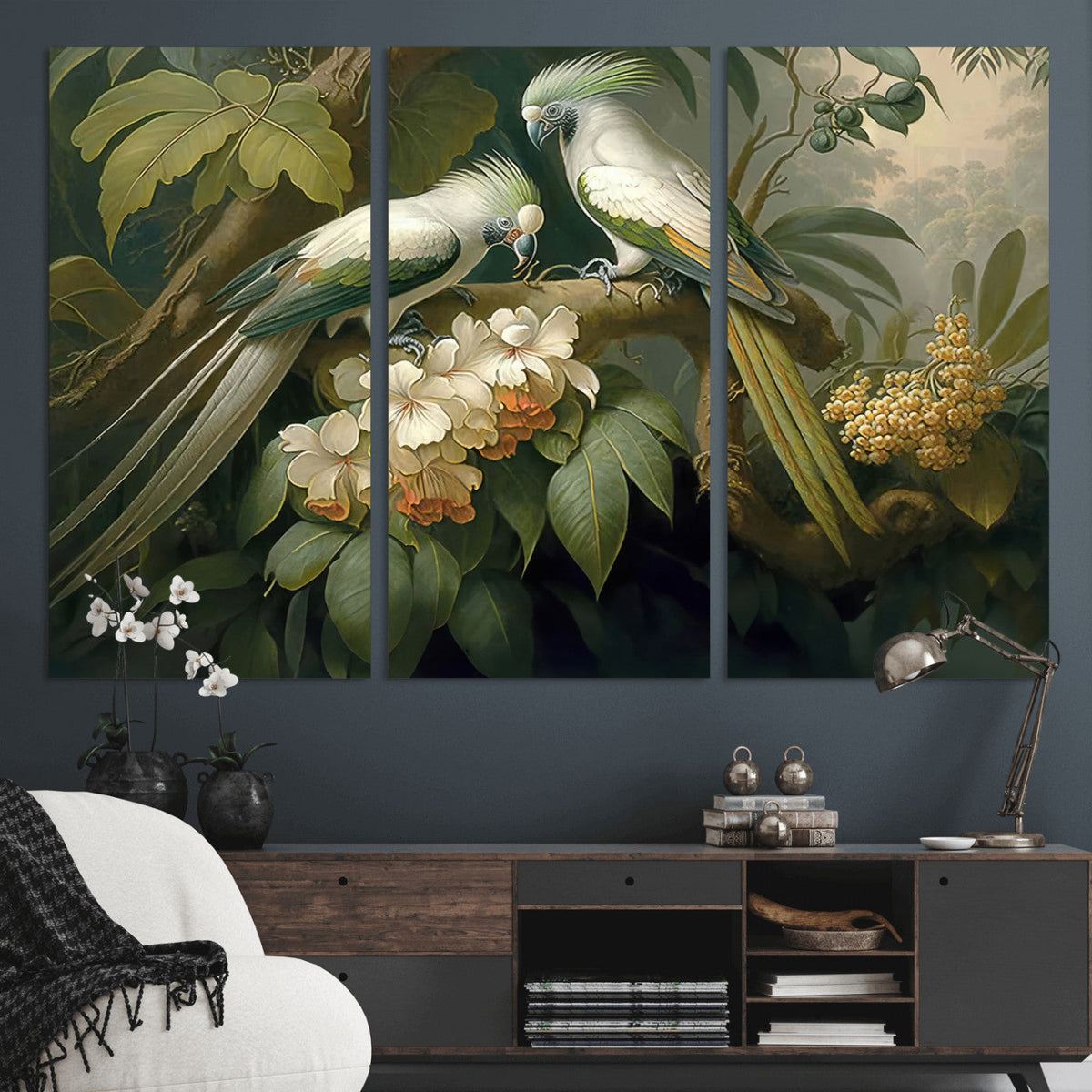 Tropical Paradise Print Wall Art Stunning Artwork of a