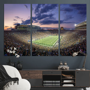 Notre Dame Fighting Irish Football Team Print - Notre Dame