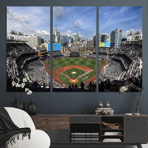 San Diego Padres Baseball Team Print - Petco Park Stadium