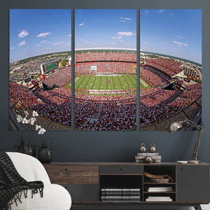 William Brice Stadium Wall Art Canvas Print – Stadium Crowd