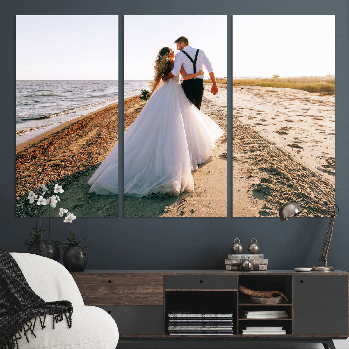 Personalized Custom Photo Wall Art Canvas Print, Unique