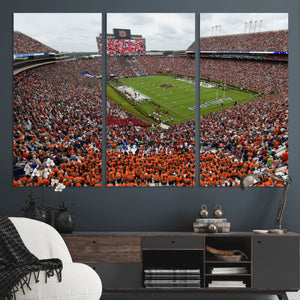 Jordan-Hare Stadium Wall Art Canvas Print, College Sports