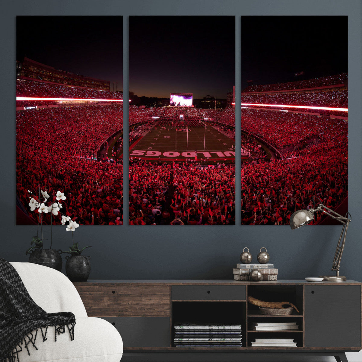 Sanford Stadium Wall Art Canvas Print – Georgia Bulldogs