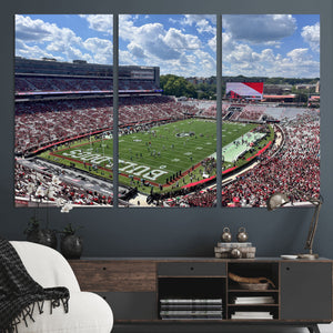 Georgia Bulldogs Stadium Wall Art Canvas Print, Sanford