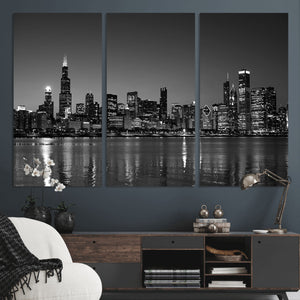 Chicago Wall Art Canvas Print