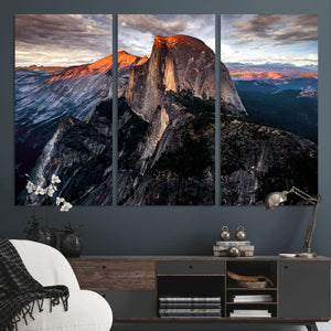 Half Dome Yosemite Wall Art – Majestic Mountain Landscape