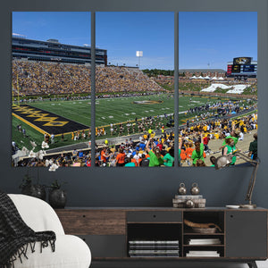 University of Missouri Tigers Football Team Print - Columbia
