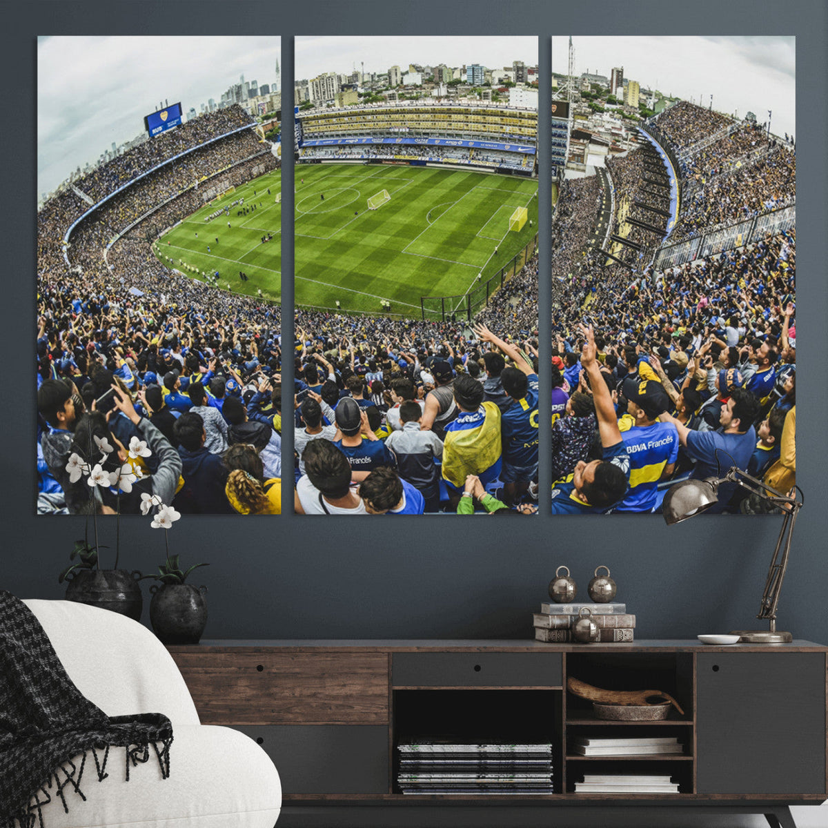 Boca Juniors Soccer Team Print Wall Art - Buenos Aires