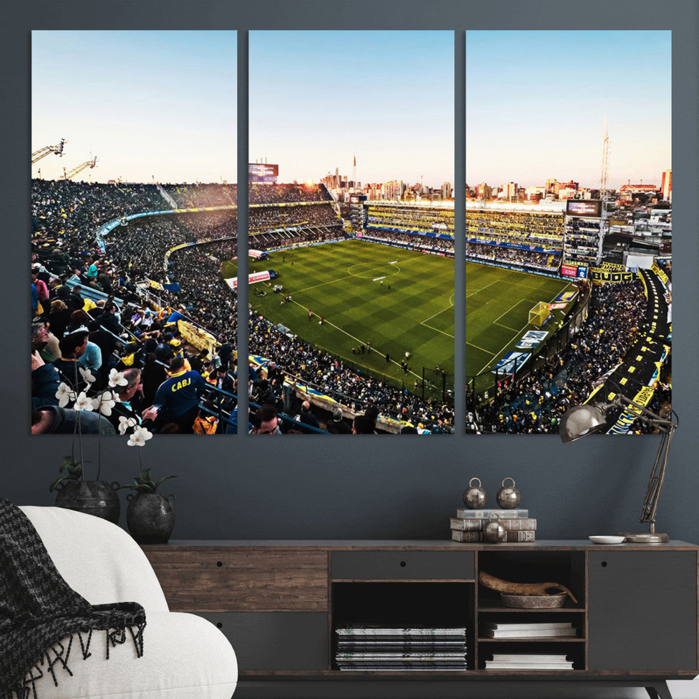 Boca Juniors Soccer Team Print - Buenos Aires Bombonera