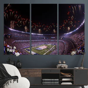 New York Giants Football Team Print - East Rutherford