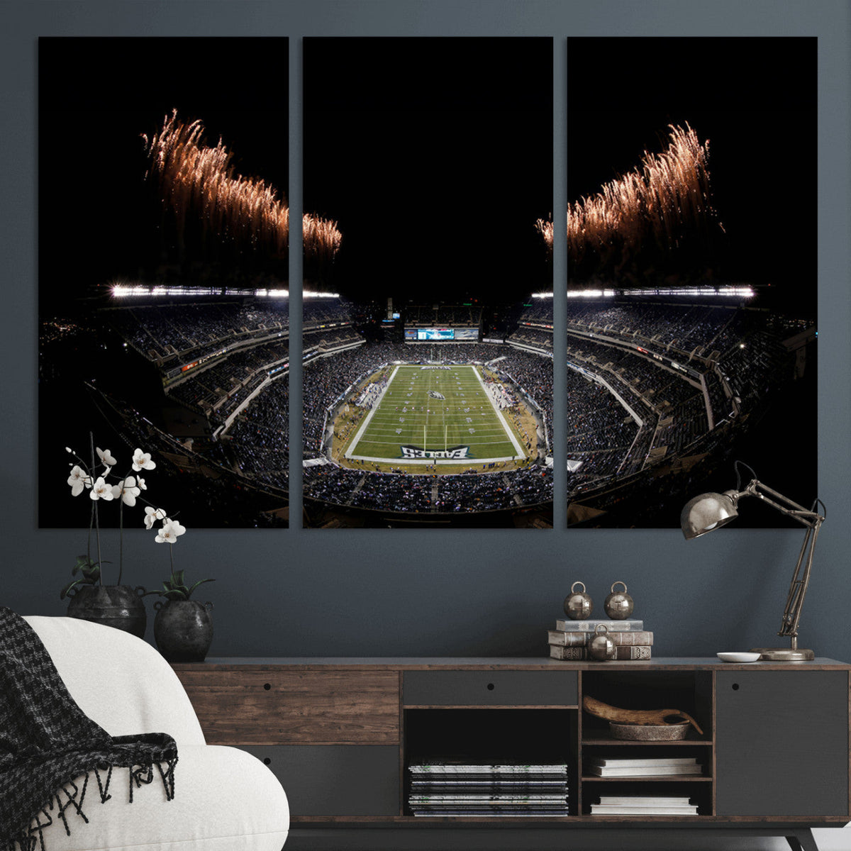Eagles Field Stadium Wall Art | Philadelphia Eagles Football