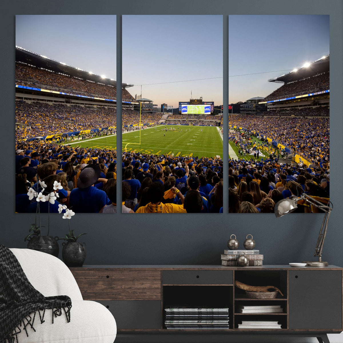 Pittsburgh Panthers Football Team Print - Pittsburgh