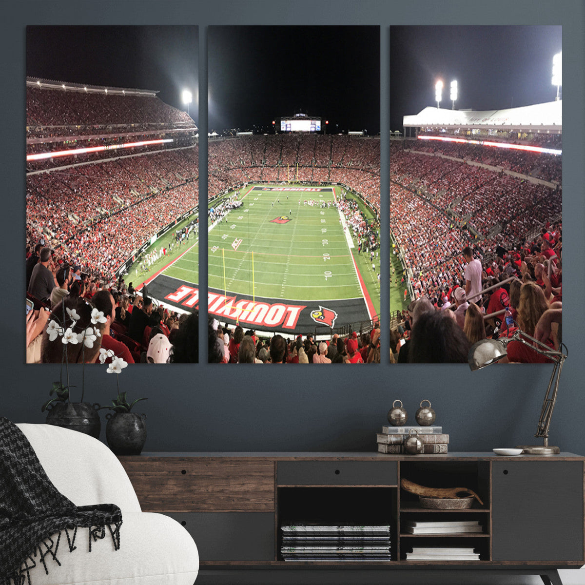 University of Louisville Cardinals Football Team Print -