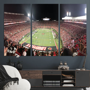 University of Louisville Cardinals Football Team Print -