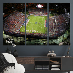 Florida Atlantic University Owls Football Team Print - Boca