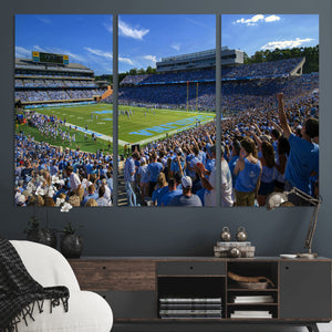 University of North Carolina Tar Heels Team Canvas Print -