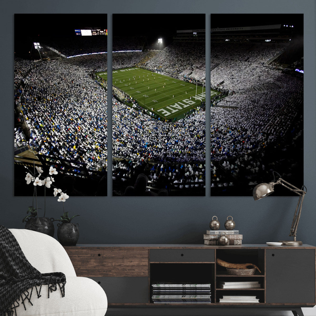Penn State Football Stadium Wall Art - Beaver Stadium Canvas