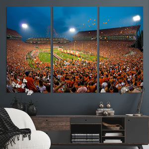 Clemson University Tigers Football Team Print - Clemson