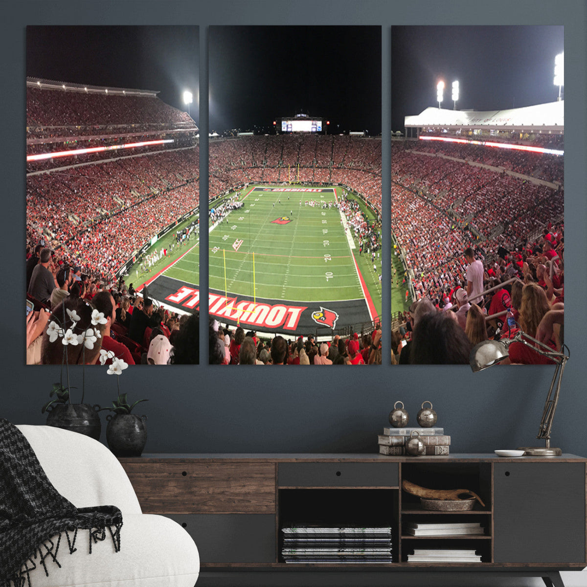 University of Louisville Cardinals Football Team Print -