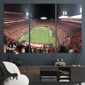 University of Louisville Cardinals Football Team Print -