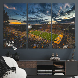 University of Wyoming Cowboys Football Team Print - Laramie