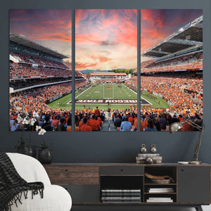 Oregon State Beavers Football Team Print - Corvallis Reser