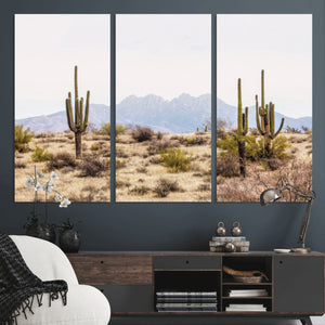 Arizona Desert Wall Art Print | Arizona Desert Canvas Print