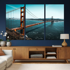 Golden Gate Bridge Wall Art Canvas Print – San Francisco