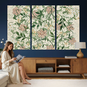 William Morris Jasmine 1872 Canvas Wall Art — Arts and