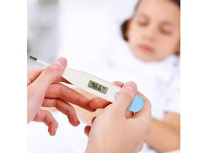 2-Pack Digital Thermometer with Easy-to-Read LCD Display