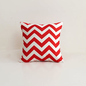 Pack of 2 Stripes/Waving Outdoor Waterproof Throw Pillow covers size 12"x20" or 18"x18"