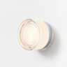 Modern Glass Round LED Wall Sconce 1-Light Aluminium Indoor Wall Lamp