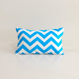 Pack of 1 Stripes/Waving Outdoor Waterproof Throw Pillow  (With Insert ) size 12"x20" or 18"x18"