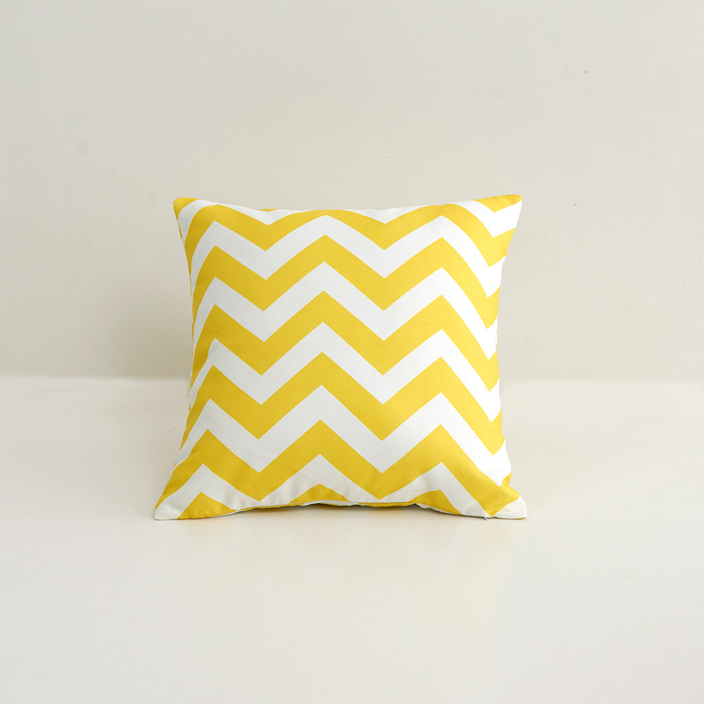 Pack of 2 Stripes/Waving Outdoor Waterproof Throw Pillow covers size 12"x20" or 18"x18"