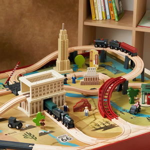 Tiny Land® 1920 Railway Adventure Train Table