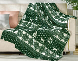 Winter Wonderland 50" x 70" Throw Blanket – Ultra-Soft Cozy Fleece Decorative Blanket for Home & Holidays