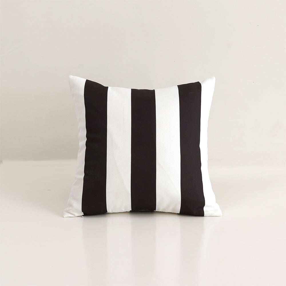 Pack of 1 Stripes/Waving Outdoor Waterproof Throw Pillow  (With Insert ) size 12"x20" or 18"x18"