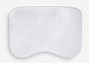 Balance Cuddle Curve 3.X Air-Mesh Pillow with Dri-Tec Moisture-Wicking - White