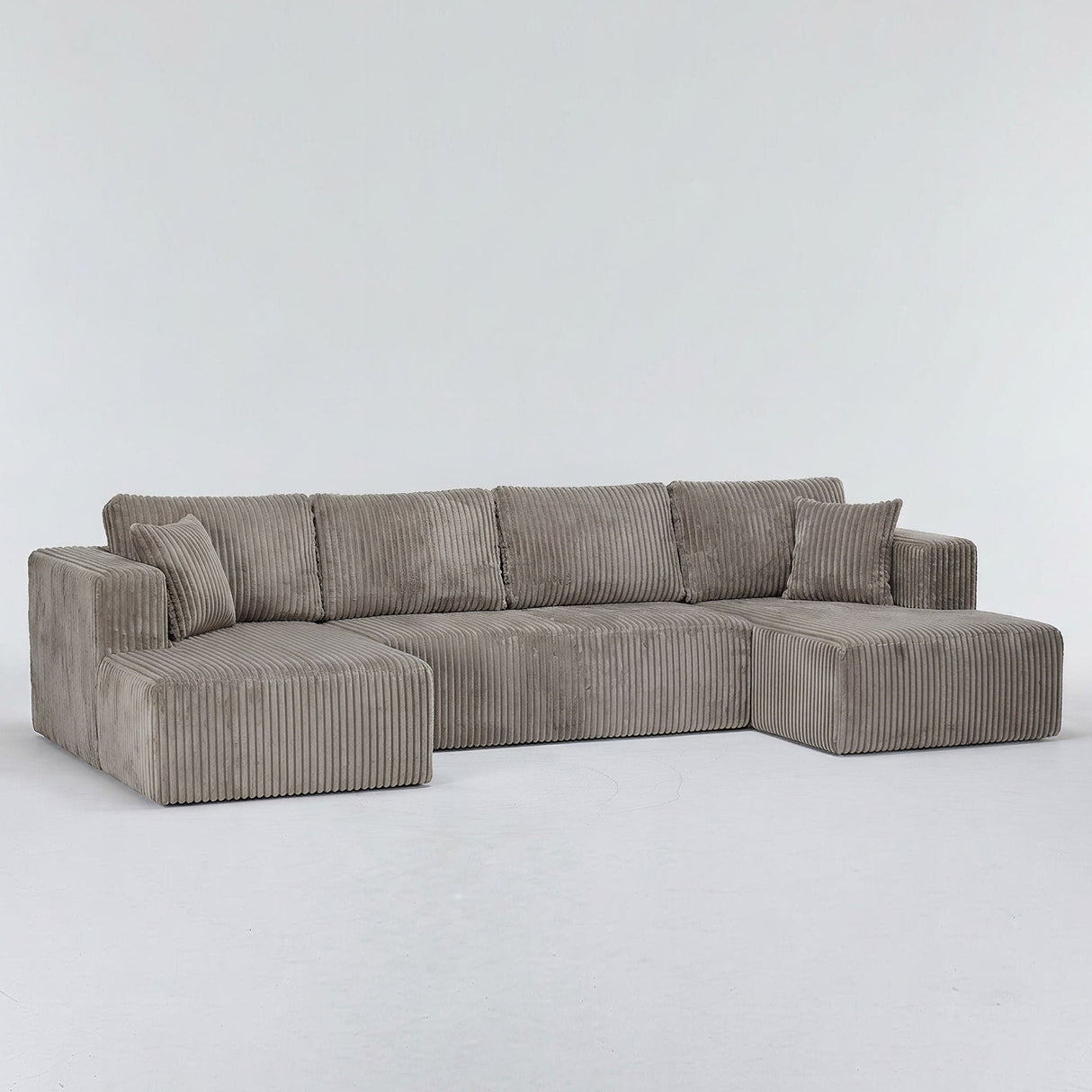 U-Shape Modular Sectional Sofa For Living Room