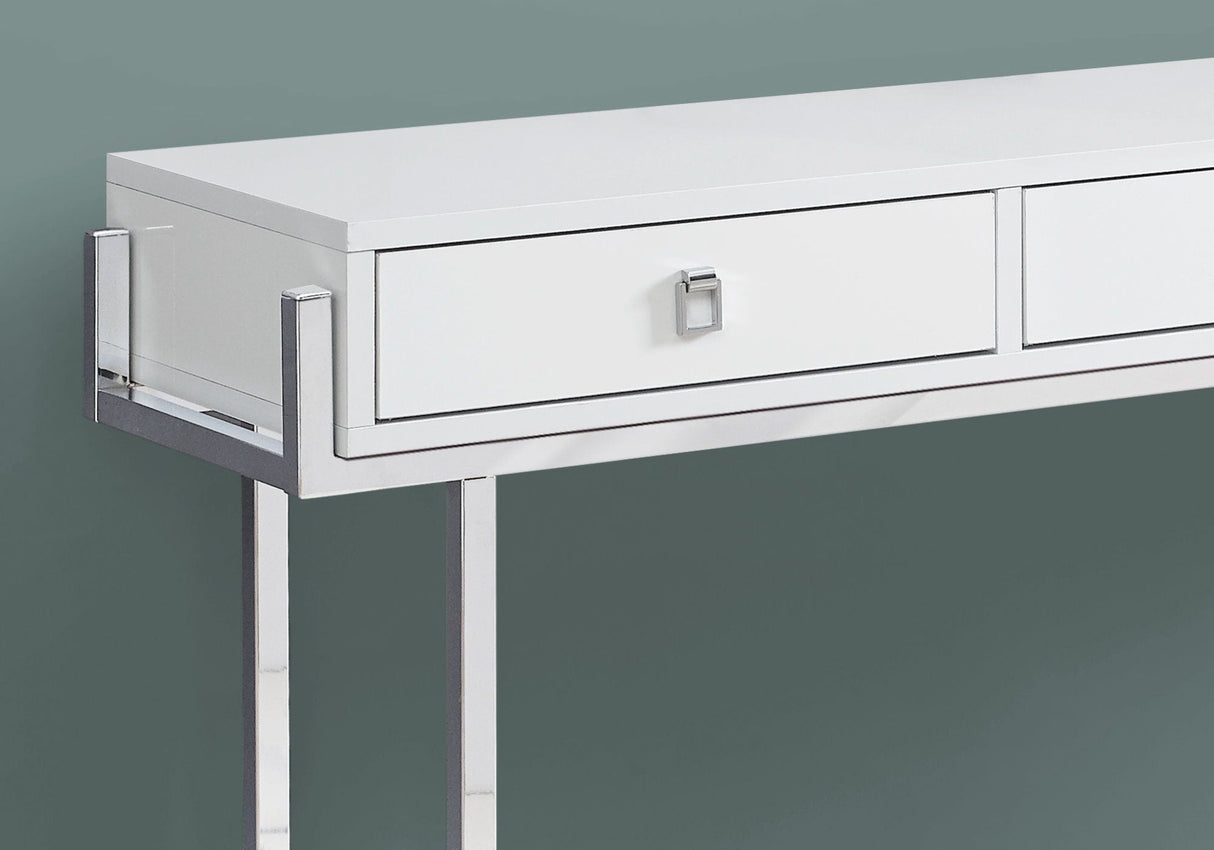 Accent Console Table For Entryway With Storage Drawers