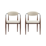 Fielding Mid-Century Modern Dining Chair, Set of 2