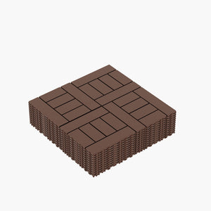 H Style Diy Module Interlocking Patio Deck Tiles
