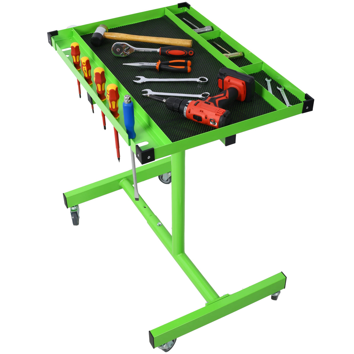 Adjustable Tear Down Work Table with Drawer