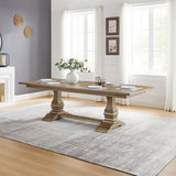 Extendable Wooden Dining Table, Seats 6